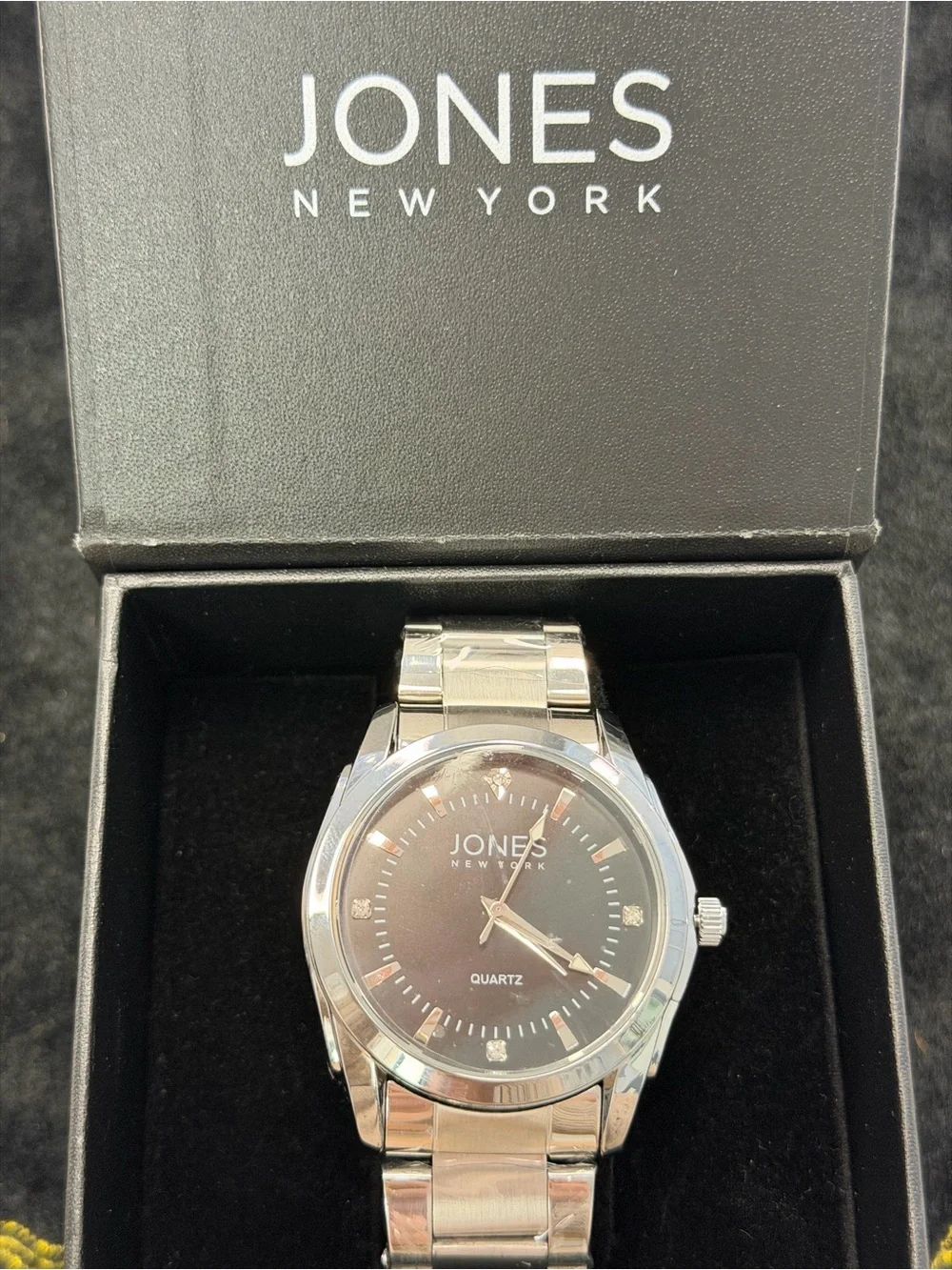 Jones New York silver tone